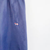 Vintage Fila joggers track pants tracksuit bottoms trousers in dark blue and red