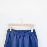 Vintage Fila joggers track pants tracksuit bottoms trousers in dark blue and red