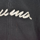 Vintage Puma soft track jacket jumper longsleeve tee pullover sweatshirt in black