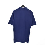 Vintage Adidas polo shirt top blouse tee in dark blue