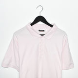 Vintage Kappa polo shirt top blouse tee in light pink