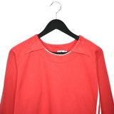 Vintage Adidas sweatshirt pullover jumper hoodie in red and white