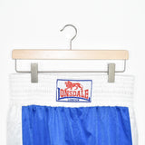 Vintage Lonsdale shorts joggers casual pants bottoms trousers in blue and white