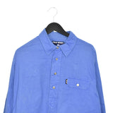 Vintage Polo Sport Ralph Lauren button down formal shirt long sleeve blouse top in blue