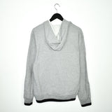 Adidas hoodie pullover sweatshirt windbreaker fleece track jacket in grey and black