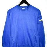 Vintage Adidas sweatshirt jumper long sleeve tee pullover in blue