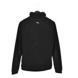 Vintage Puma soft track jacket jumper longsleeve tee pullover sweatshirt in black