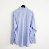 Vintage Polo Ralph Lauren button down formal shirt long sleeve blouse top in light blue