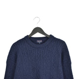 Vintage Gant sweater jumper long sleeve sweatshirt pullover hoodie in dark blue