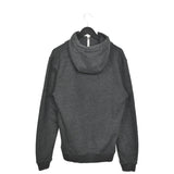 Vintage Diesel quarter zip up hoodie jumper longsleeve tee pullover sweatshirt in dark grey