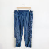 Vintage Adidas joggers track pants tracksuit bottoms trousers in black and grey