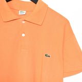 Vintage Lacoste polo shirt t-shirt tee blouse top in orange