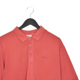 Vintage Adidas polo shirt t-shirt tee blouse top in red