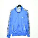 Vintage asics tracksuit trackie jacket zip up sweater in blue