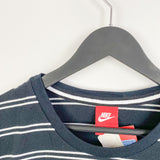 Vintage Nike thin long sleeve sweatshirt t-shirt top blouse tee in black and white