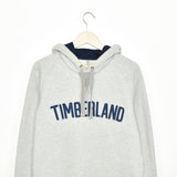 Vintage Timberland hoodie jumper sweatshirt sweater pullover in grey
