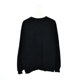 Vintage Champion sweatshirt jumper long sleeve tee pullover in black