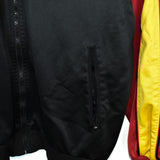 Vintage Puma tracksuit trackie jacket zip up sweater in black red and yellow