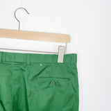 Vintage Lacoste pants bottoms trousers in bright green