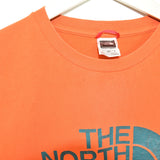 Vintage The North Face t-shirt top blouse tee in orange