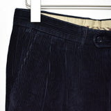 Vintage Burberry formal pants bottoms deess trousers in soft material dark blue