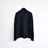 Vintage Hugo Boss zip up crewneck jacket fleece pullover sweatshirt windbreaker track jacket jumper in dark blue