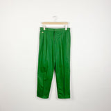 Vintage Lacoste pants bottoms trousers in bright green