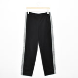 Vintage Kappa track pants joggers trousers pants bottoms jeans in black and silver