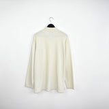 Vintage Kappa polo shirt t-shirt pullover sweatshirt jumper in white