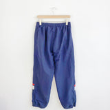 Vintage Fila joggers track pants tracksuit bottoms trousers in dark blue and red