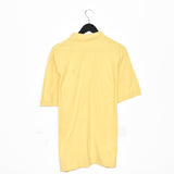 Vintage Sergio Tacchini polo shirt tee blouse top in yellow
