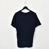 Vintage Hard Rock Cafe Munich t-shirt tee blouse top in navy and yellow