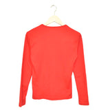 Vintage Nike thin material longsleeve tee pullover sweatshirt in red