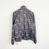 Vintage Icepeak zip up windbreaker tracksuit track jacket trackie sweater jumper sweatshirt pullover long sleeve in black and white