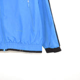 Vintage Adidas zip up jacket windbreaker tracksuit fleece longsleeve tee pullover sweatshirt in light and dark blue