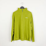 Vintage Regatta fleece longsleeve tee pullover sweatshirt jumper in light green