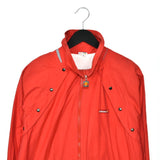 Vintage ellesse windbreaker tracksuit fleece longsleeve tee pullover sweatshirt jumper in red