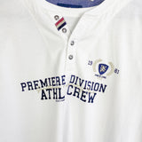 Vintage C&A polo shirt t-shirt tee blouse top in white