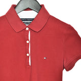 Vintage Tommy Hilfiger polo shirt t-shirt pullover in maroon