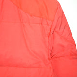 Vintage Moncler puffer jacket track coat in red