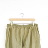 Vintage Nike track pants tracksuit bottoms trousers in beige