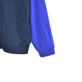 Vintage Adidas windbreaker tracksuit zip up jacket longsleeve tee pullover sweatshirt jumper in light and dark blue