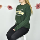 Super cute Missguided jumper sweater top cardigan pullover in green