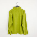 Vintage Regatta fleece longsleeve tee pullover sweatshirt jumper in light green