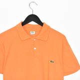 Vintage Lacoste polo shirt t-shirt tee blouse top in orange