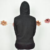 Cute sporty The North Face hoodie jumper sweater top cardigan pullover in black