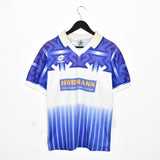 Vintage Lotto sport polo shirt tee blouse top in white and blue