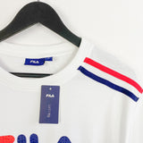 Brand new Fila t-shirt tee top blouse in white