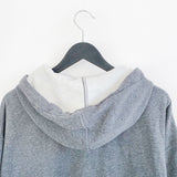 Vintage Tommy Hilfiger zip up jacket jumper longsleeve tee pullover windbreaker sweatshirt in grey.