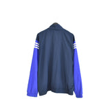 Vintage Adidas windbreaker tracksuit zip up jacket longsleeve tee pullover sweatshirt jumper in light and dark blue